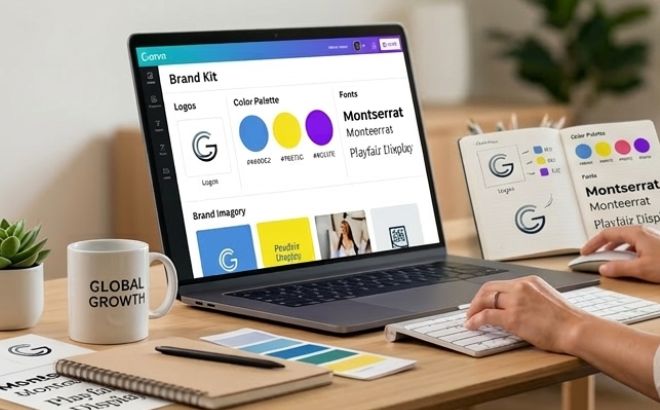 how to create a brand kit in canva for your small business